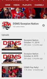 DSMS Scorpion Nation YouTube Channel 